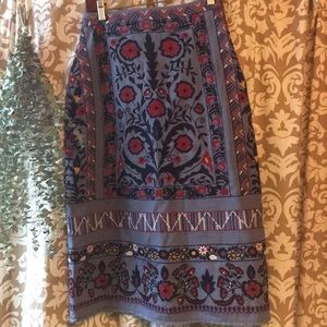 Zara midi skirt